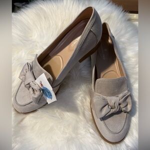 Bandolino Women's Lindio Bow Slip On Tailored Loafers 7.5